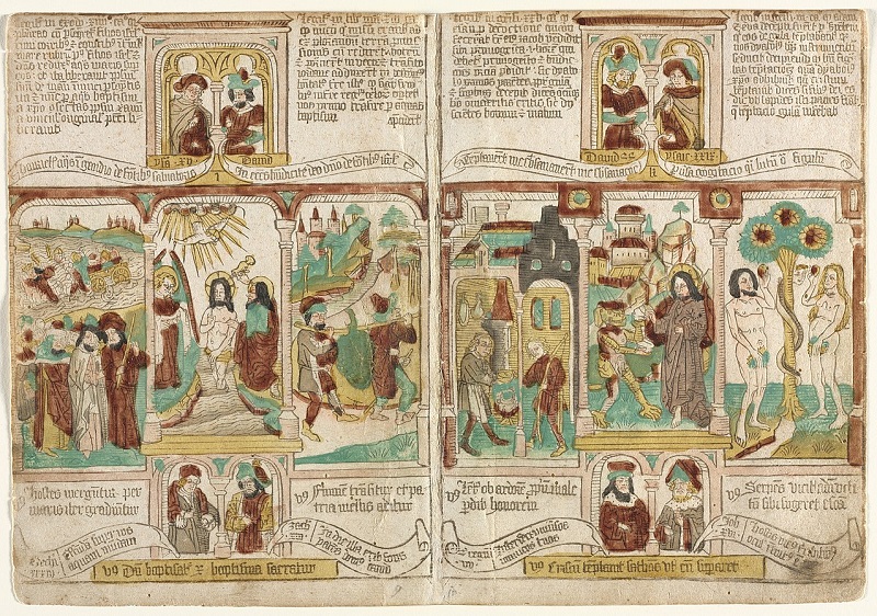 Complete image from Biblia Pauperum