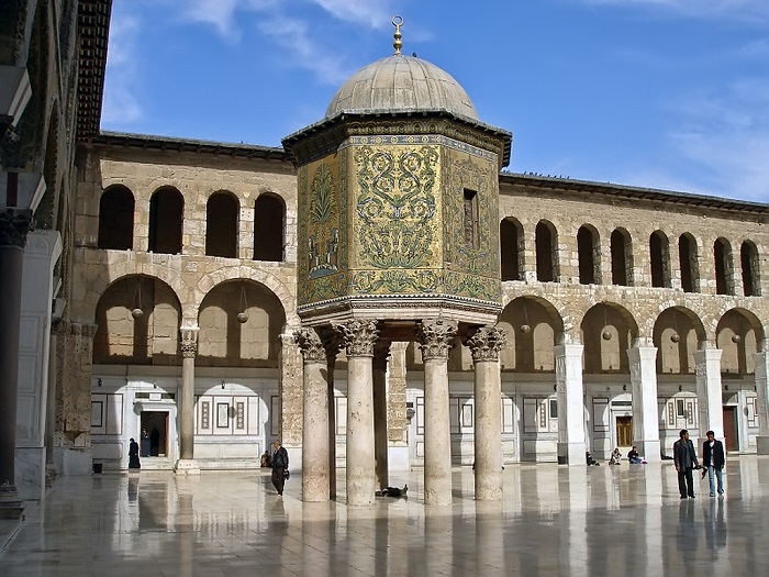 umayyad mosque-dome of the treasury